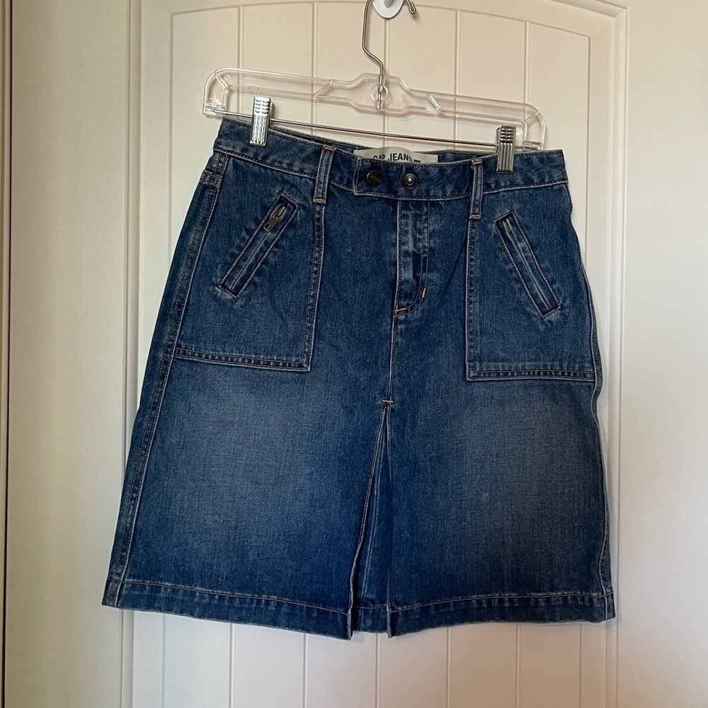 Vintage Gap jeans denim skirt